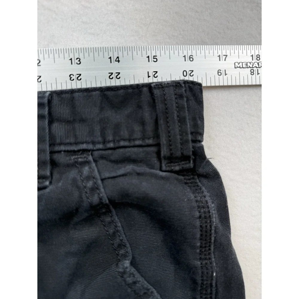 Carhartt Carpenter Rugged Flex Work Pants Black Destroyed Size 32x32 BN2281-M